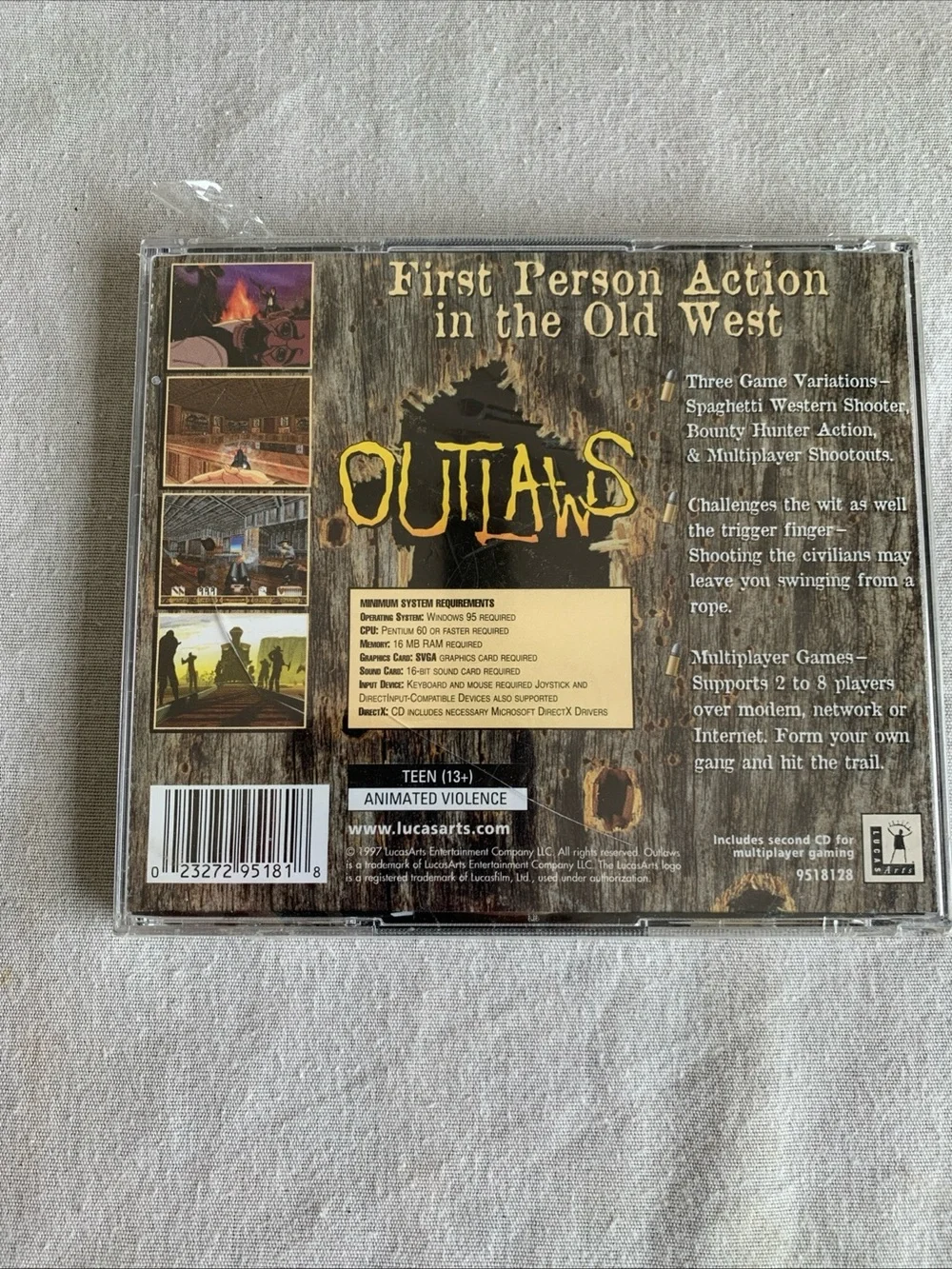 Sealed Outlaws First Person Action in the Old West PC Game